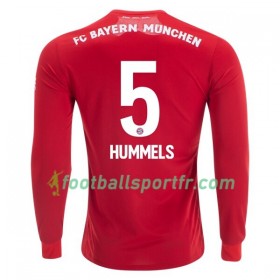 Tenue Bayern Munich Mats Hummels 5 Domicile 2019-2020 Maillot de Foot ML